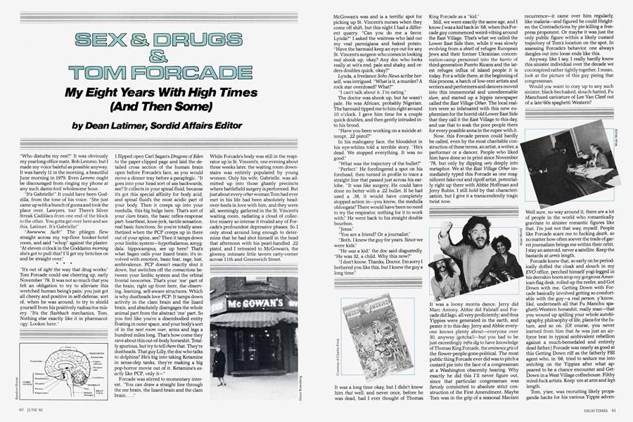 SEX & DRUGS & TOM FORCADE