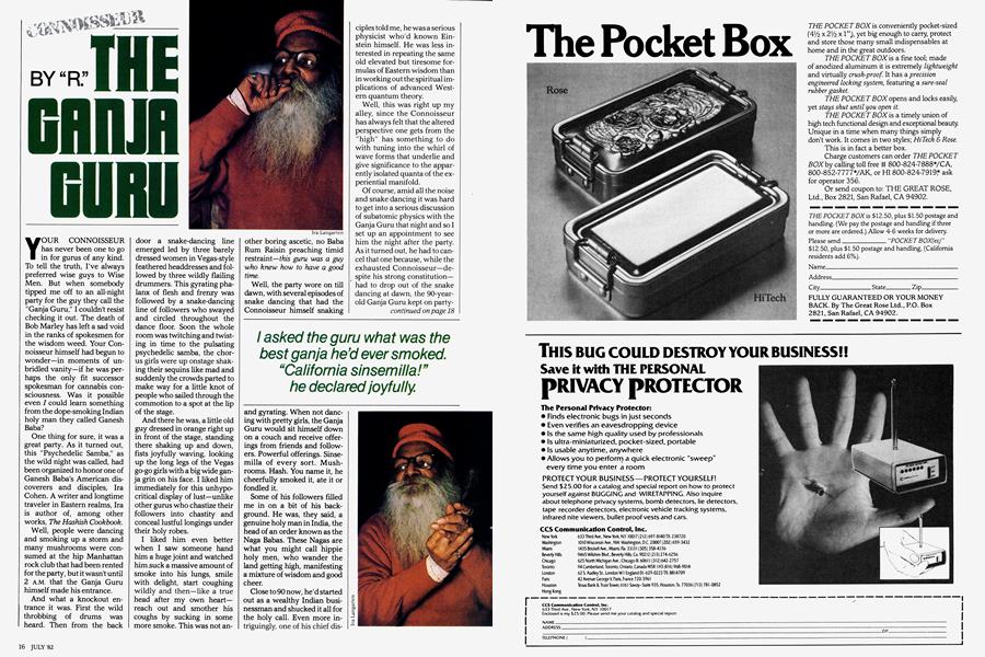 THE GANJA GURU