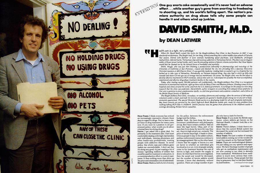 DAVID SMITH, M.D.
