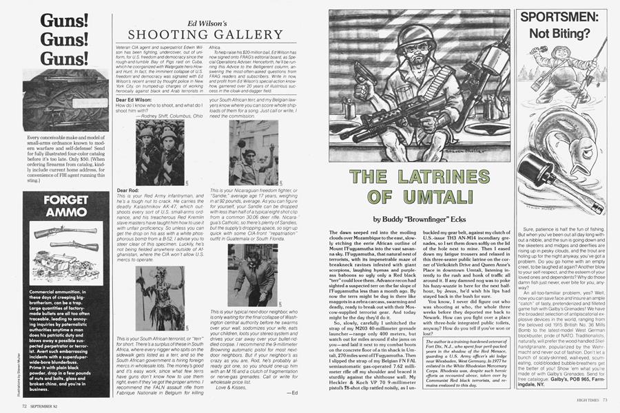 Ed Wilson's SHOOTING GALLERY
