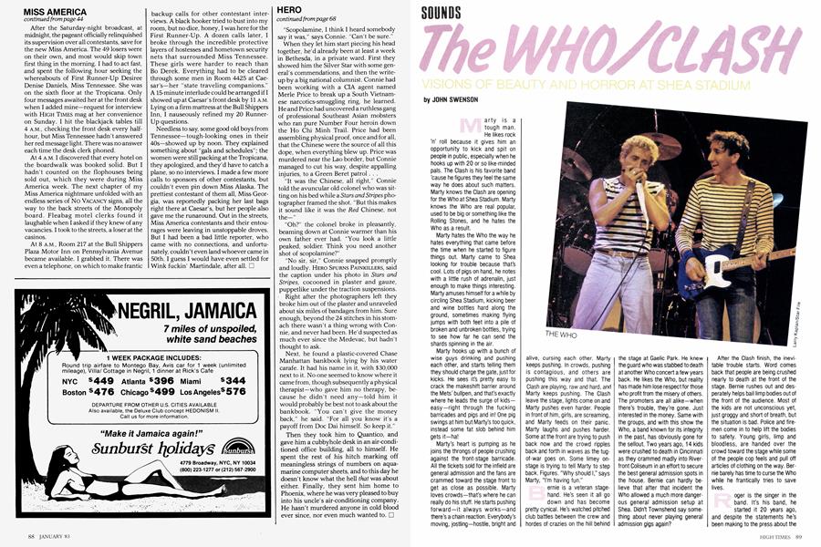 The WHO/CLASH