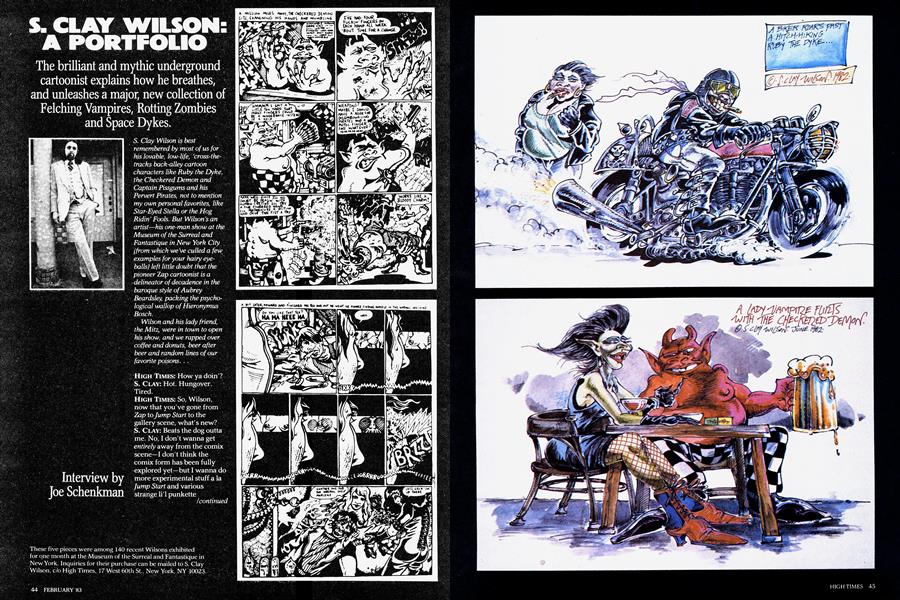 S. CLAY WILSON: A PORTFOLIO