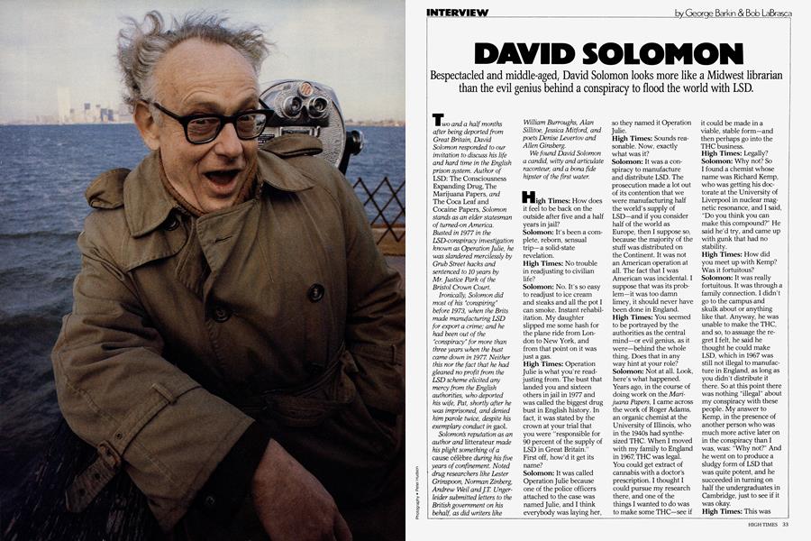 DAVID SOLOMON