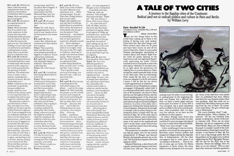 A TALE OF TWO CITIES