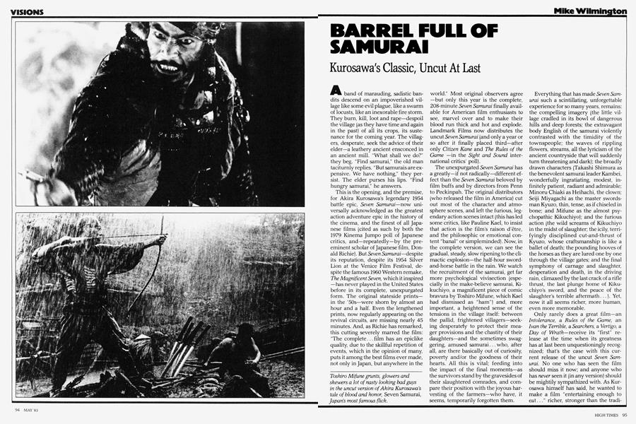 BARREL FULL OF SAMURAI