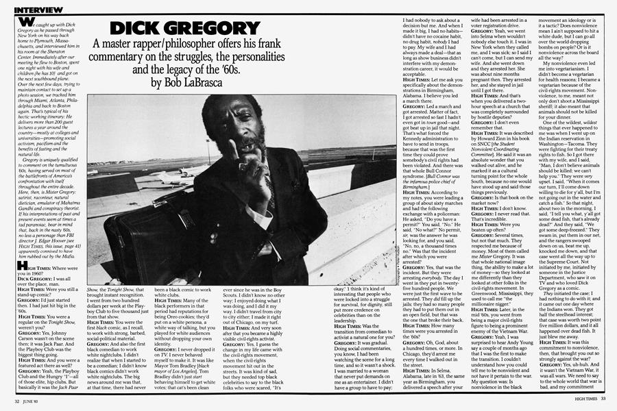 DICK GREGORY