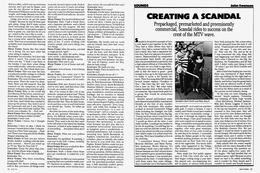 CREATING A SCANDAL