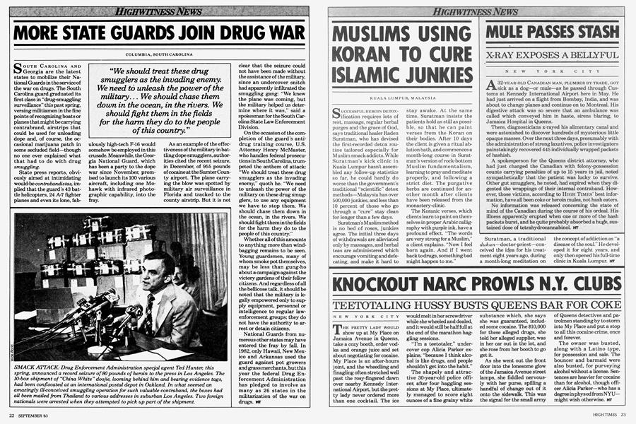 MUSLIMS USING KORAN TO CURE ISLAMIC JUNKIES