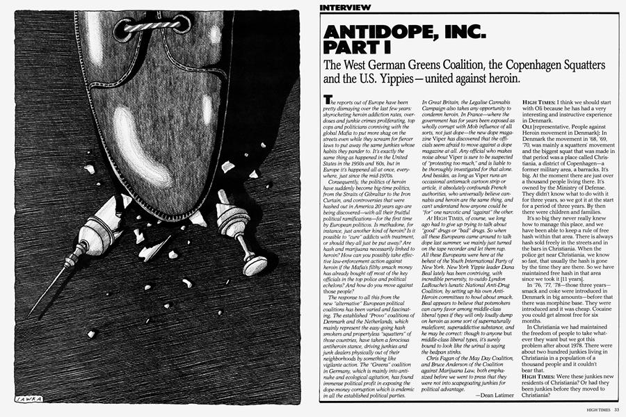 ANTIDOPE, INC. PARTI