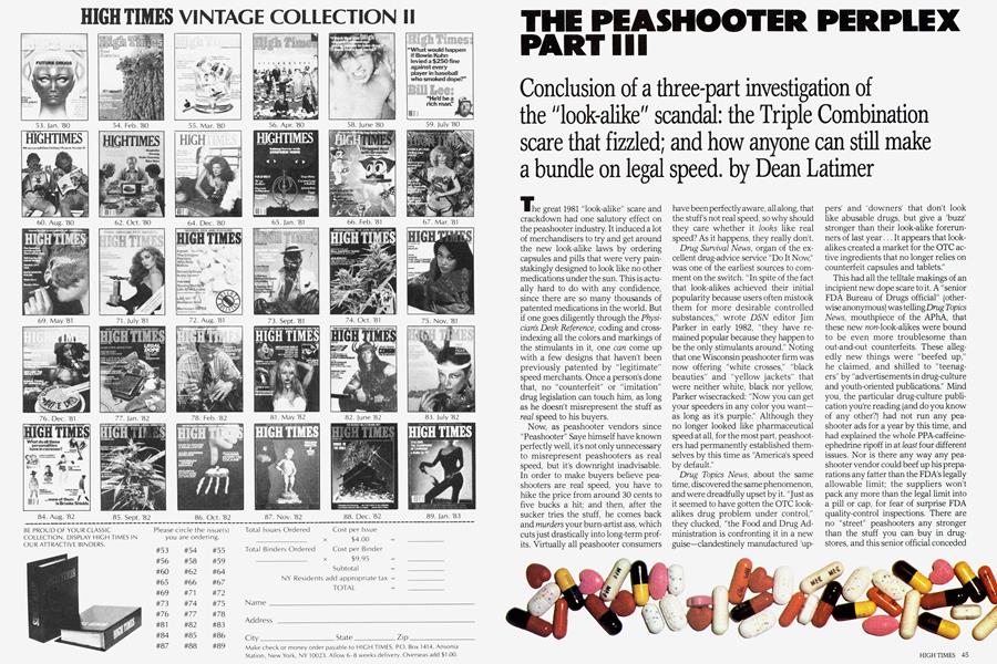THE PEASHOOTER PERPLEX PART III