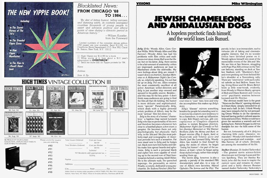 JEWISH CHAMELEONS AND ANDALUSIAN DOGS