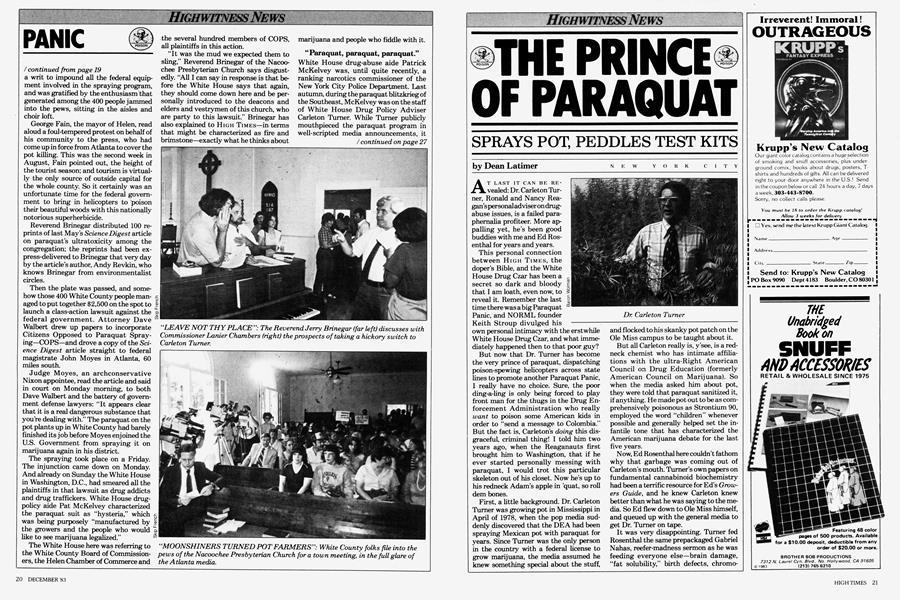 THE PRINCE OF PARAQUAT