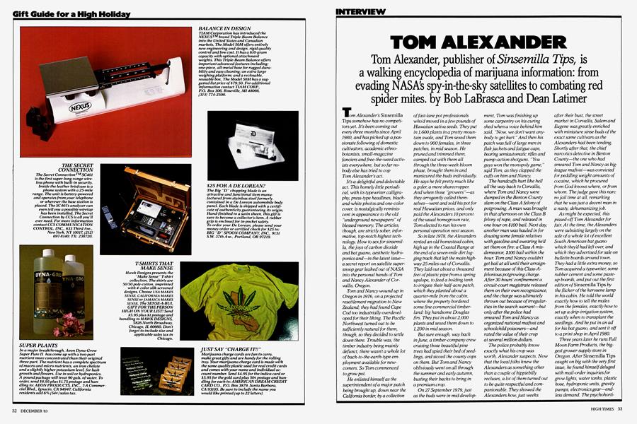 TOM ALEXANDER