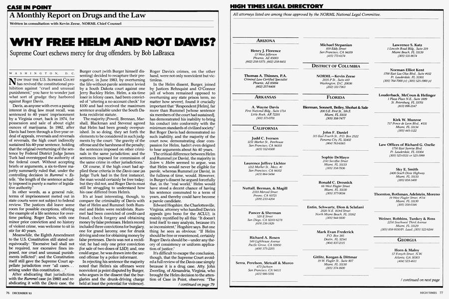 WHY FREE HELM AND NOT DAVIS?