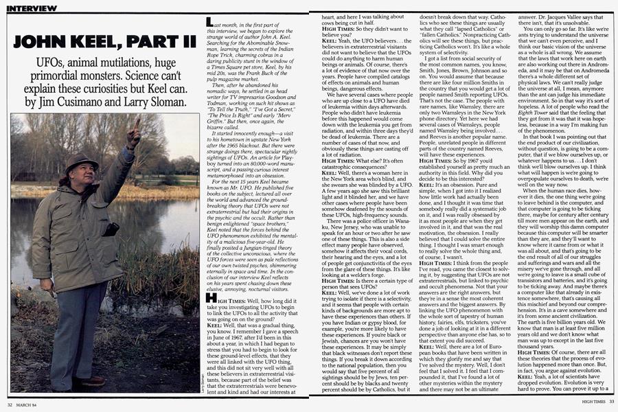 JOHN KEEL, PART II