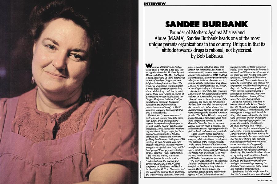 SANDEE BURBANK