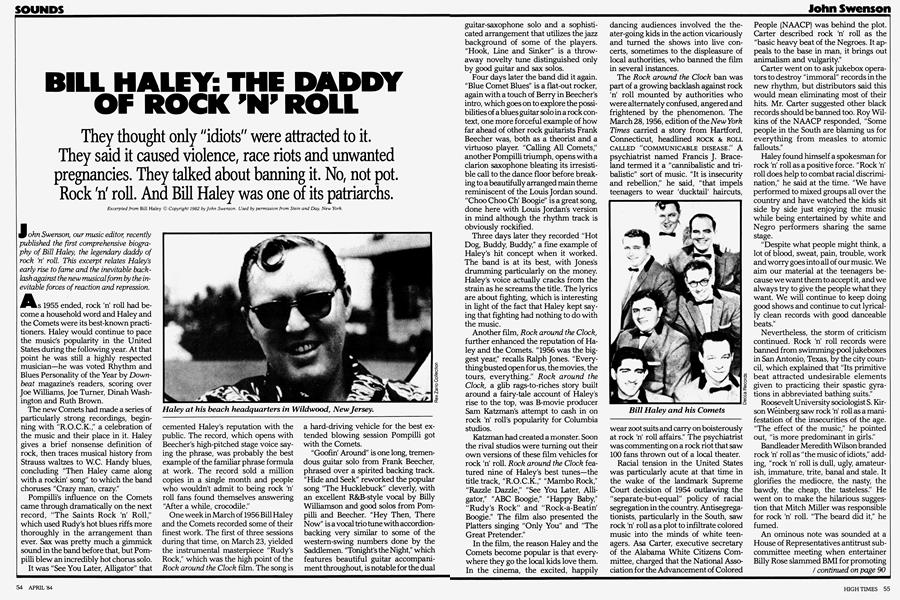 BILL HALEY: THE DADDY OF ROCK 'N' ROLL