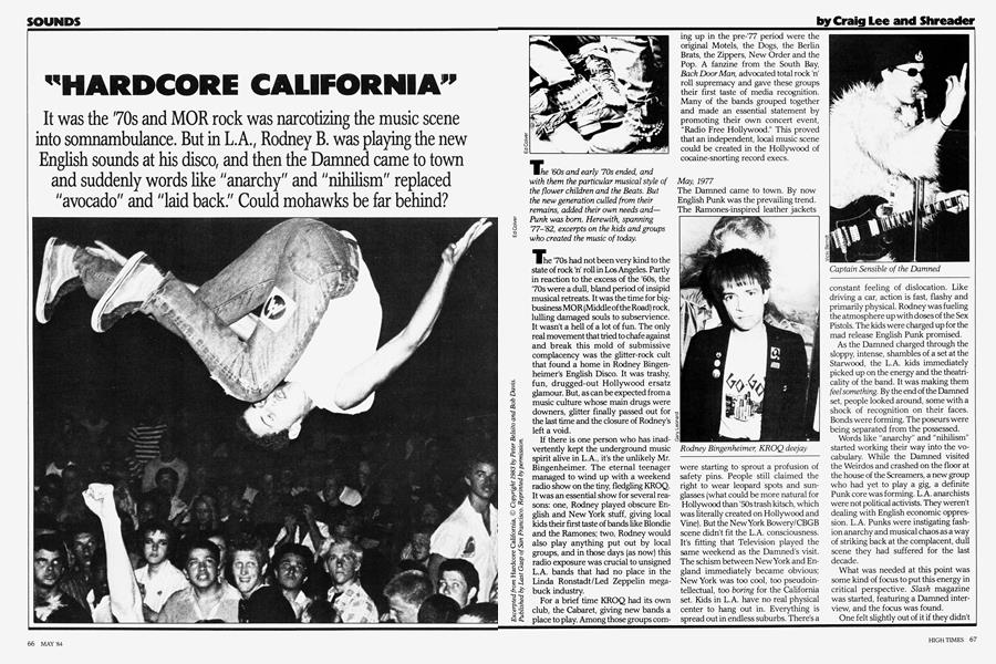 "HARDCORE CALIFORNIA"