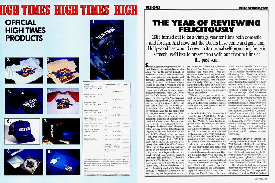 THE YEAR OF REVIEWING FELICITOUSLY