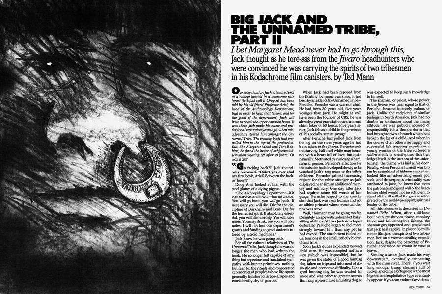 BIG JACK AND THE UNNAMED TRIBE, PART II