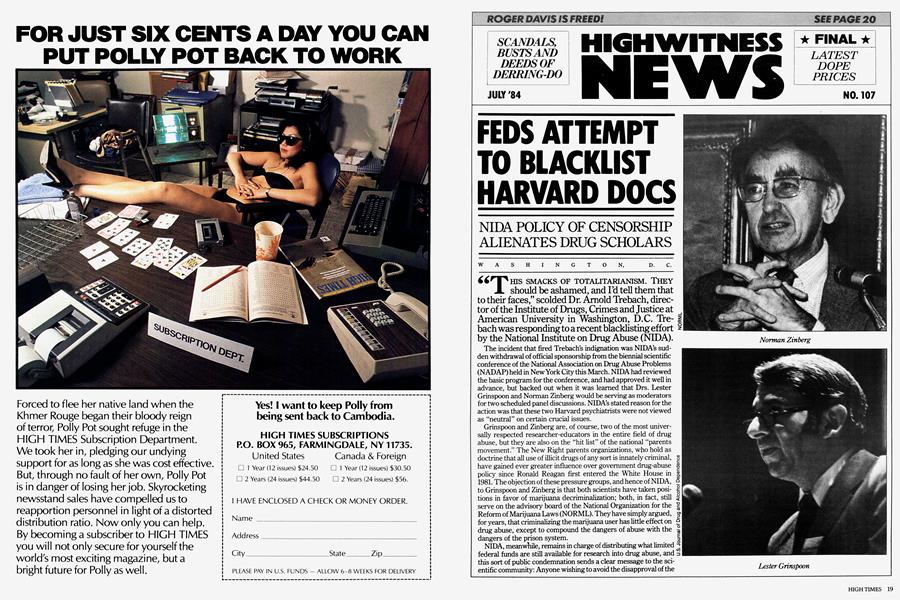 FEDS ATTEMPT TO BLACKLIST HARVARD DOCS