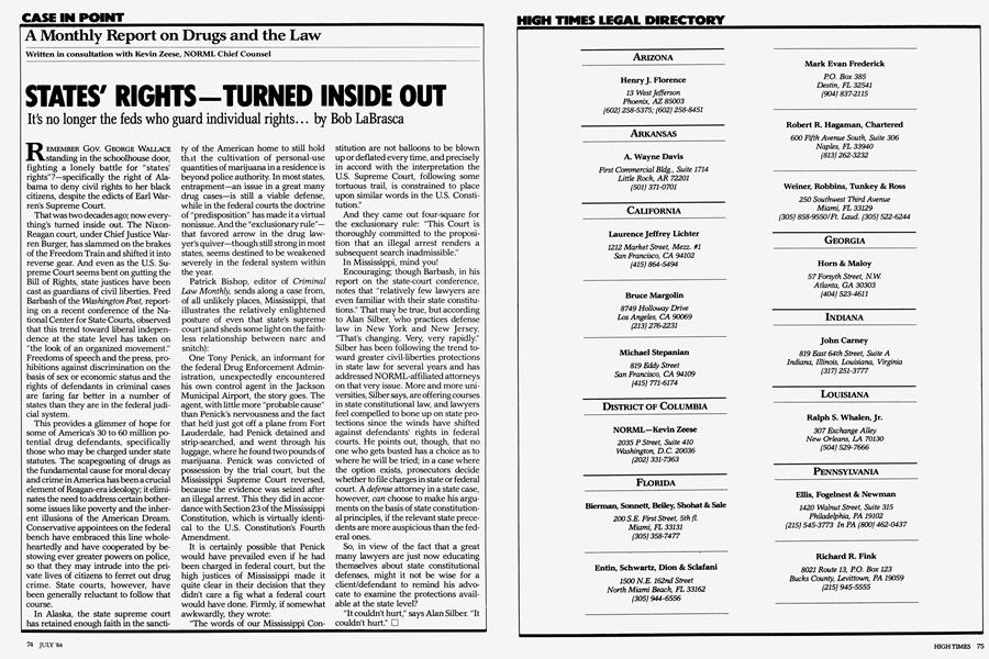STATES' RIGHTS—TURNED INSIDE OUT