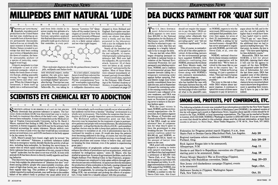 DEA DUCKS PAYMENT FOR 'QUAT SUIT