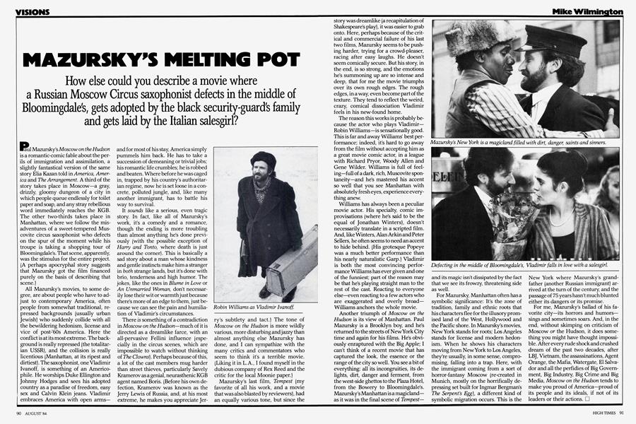MAZURSKY’S MELTING POT