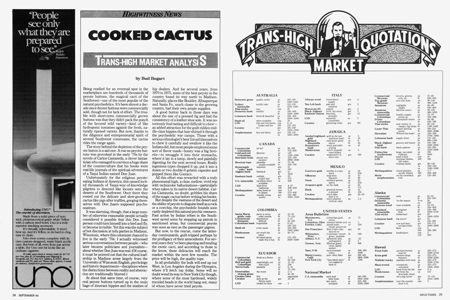 COOKED CACTUS