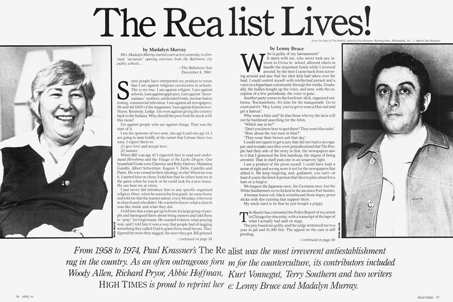 The Realist Lives!