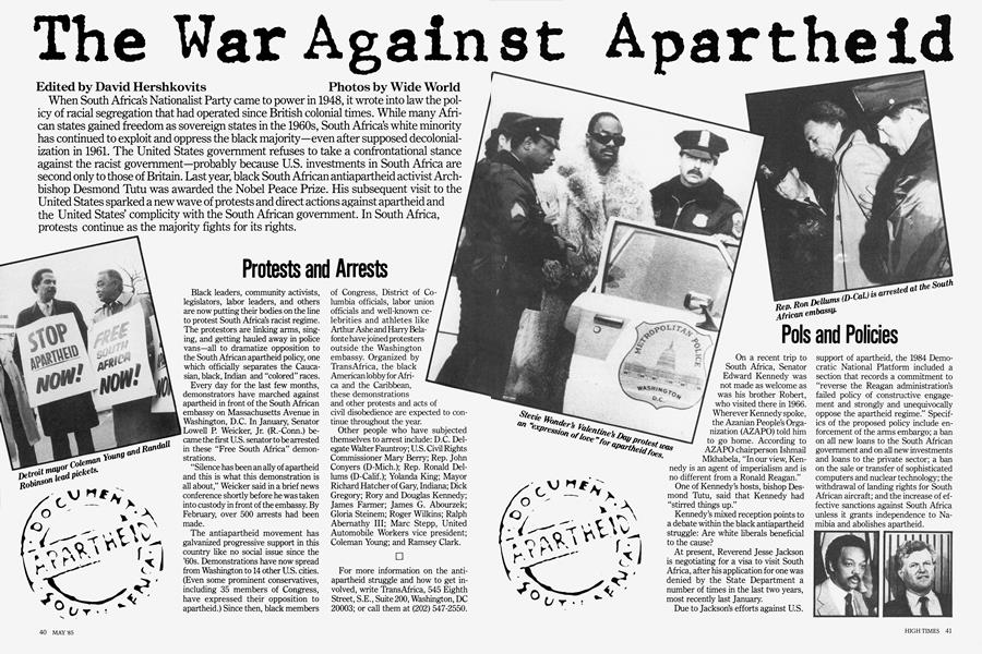 The War Against Apartheid