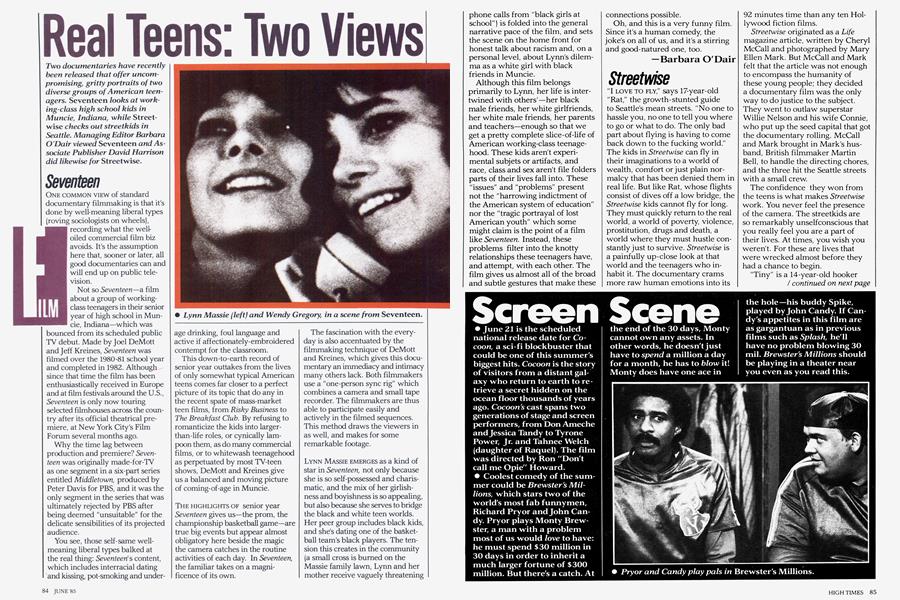 Real Teens: Two Views