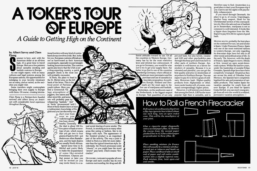 A TOKER'S TOUR OF EUROPE