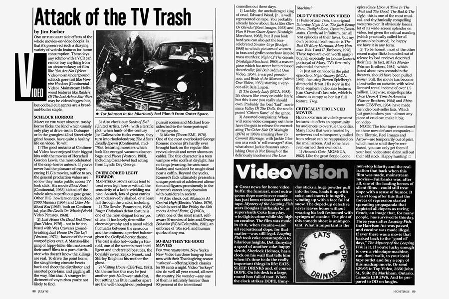 Attack of the TV Trash