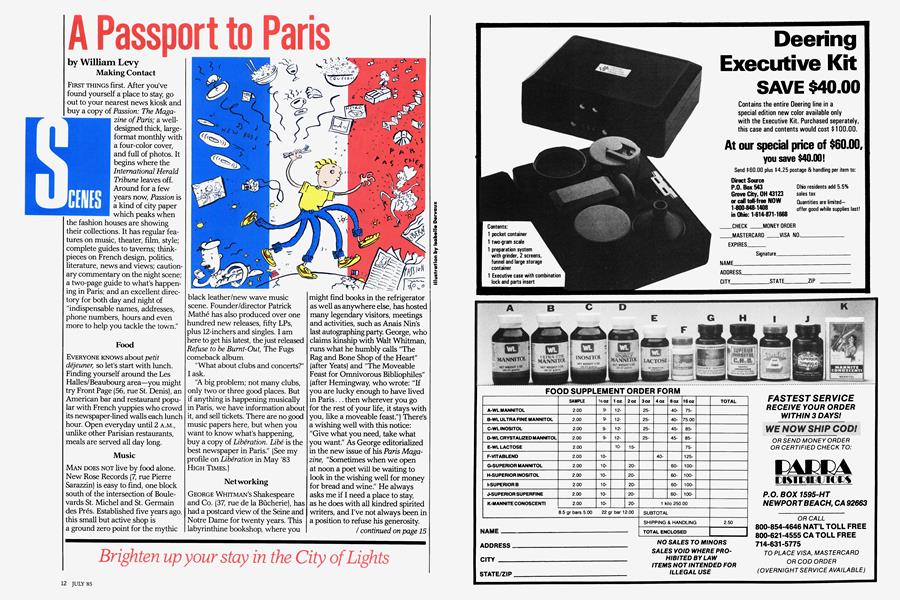 A Passport to Paris