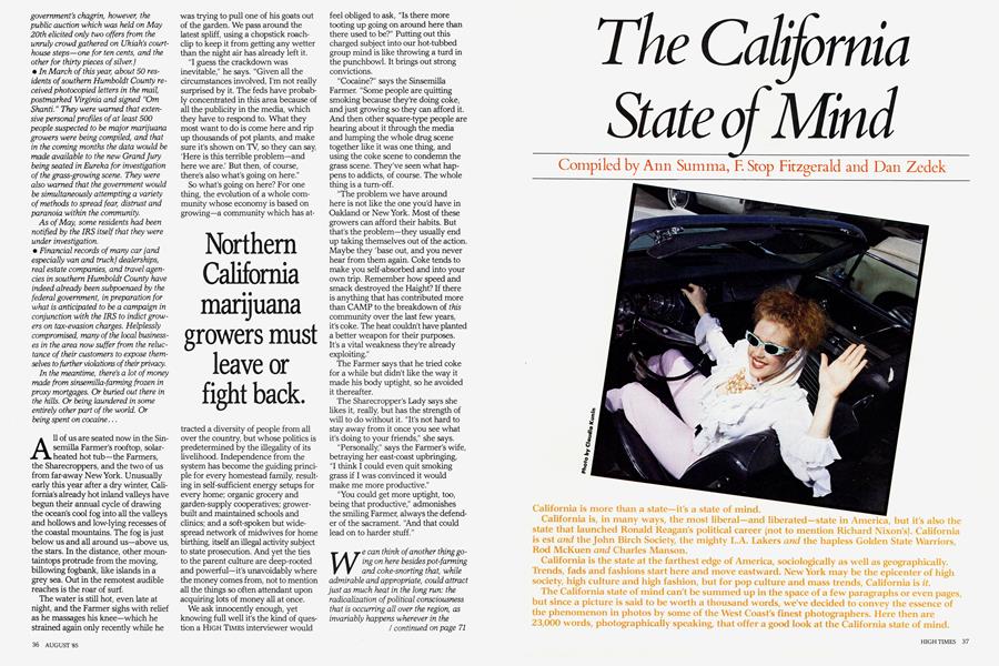 The California State of Mind