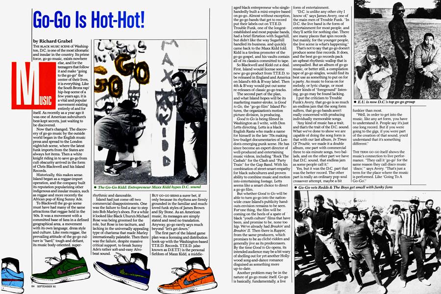 Go-Go Is Hot-Hot!