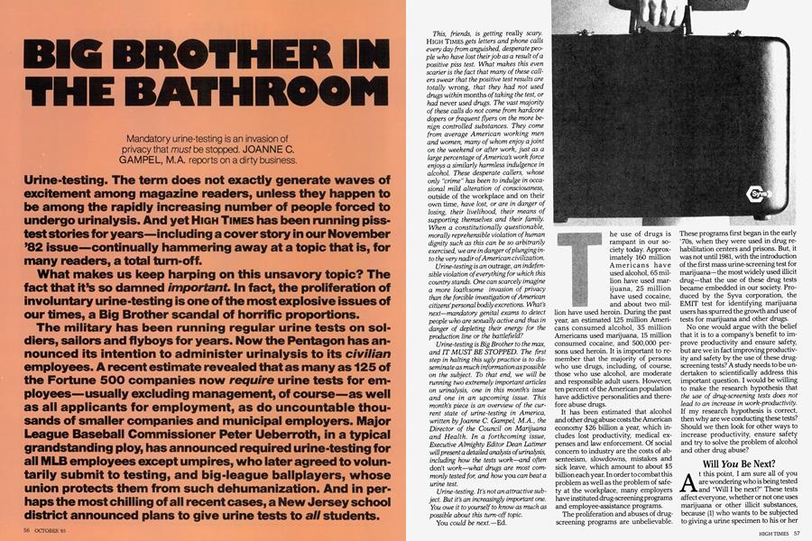 BIG BROTHER IN THE BATHROOM