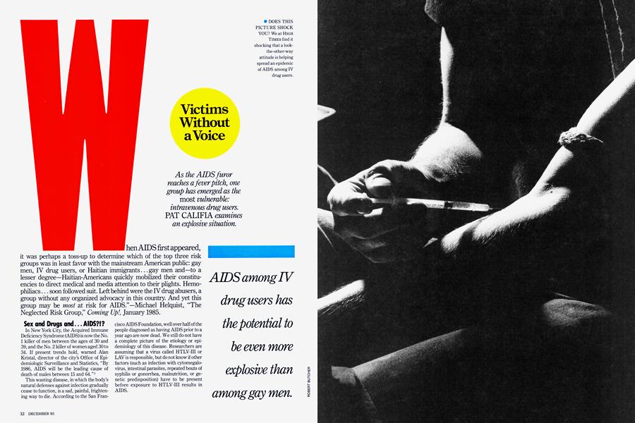 Victims Without a Voice