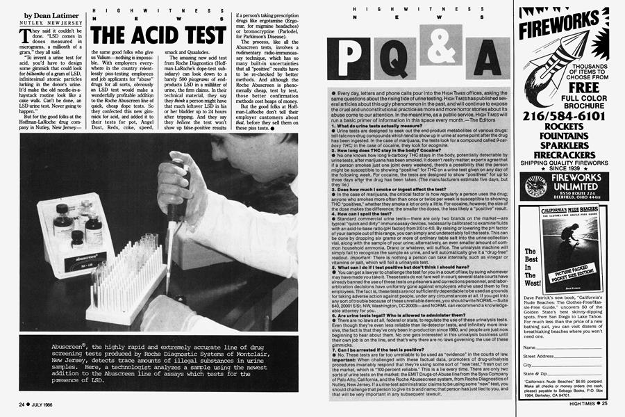 THE ACID TEST