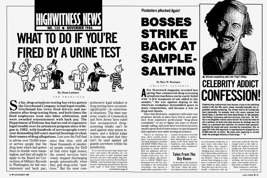 BOSSES STRIKE BACK AT SAMPLE-SALTING
