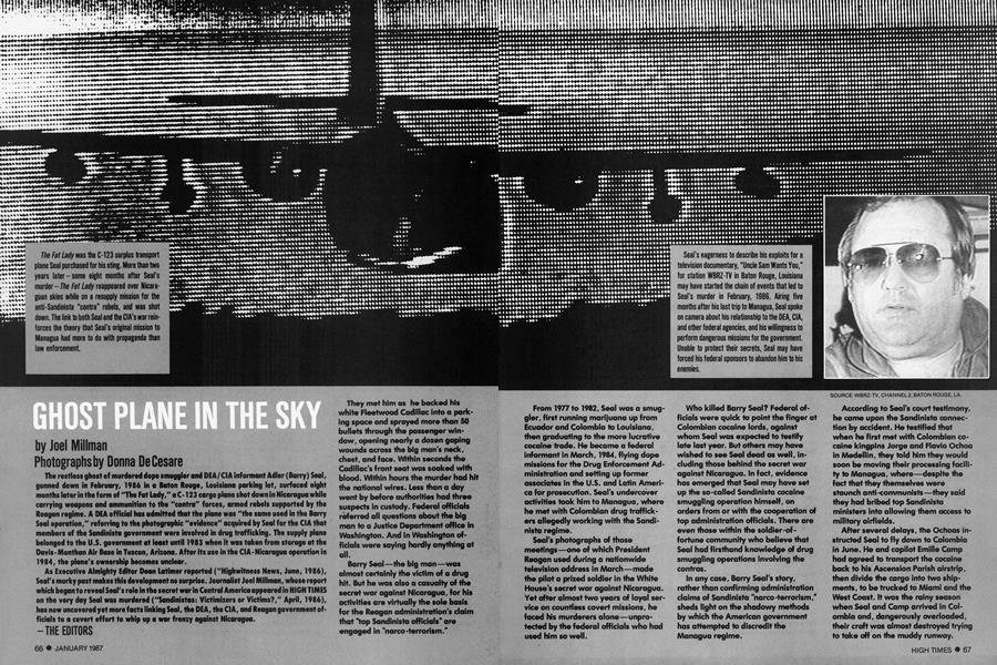 GHOST PLANE IN THE SKY