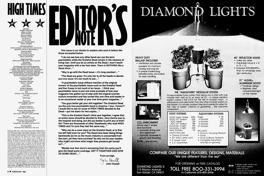 EDITOR'S NOTE