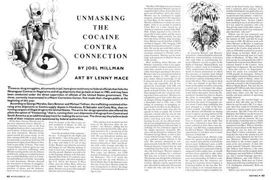 UNMASKING THE COCAINE CONTRA CONNECTION