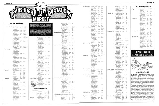 TRANS-HIGH MARKET LETTERS