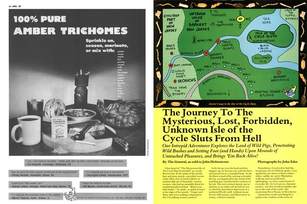 The Journey To The Mysterious, Lost, Forbidden, Unknown Isle of the Cycle Sluts From Hell