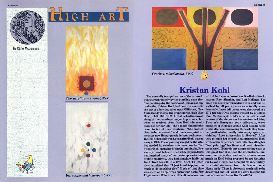 Kristan Kohl
