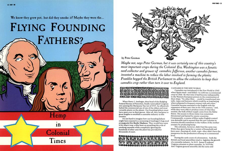 FLYING FOUNDING FATHERS?