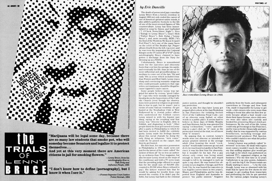 THE TRIALS OF LENNY BRUCE