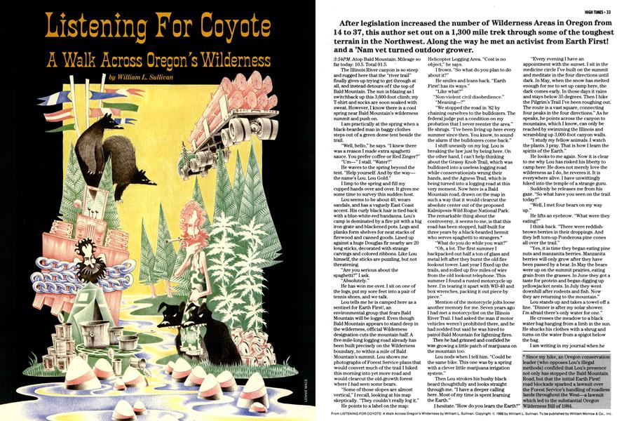 Listening For Coyote